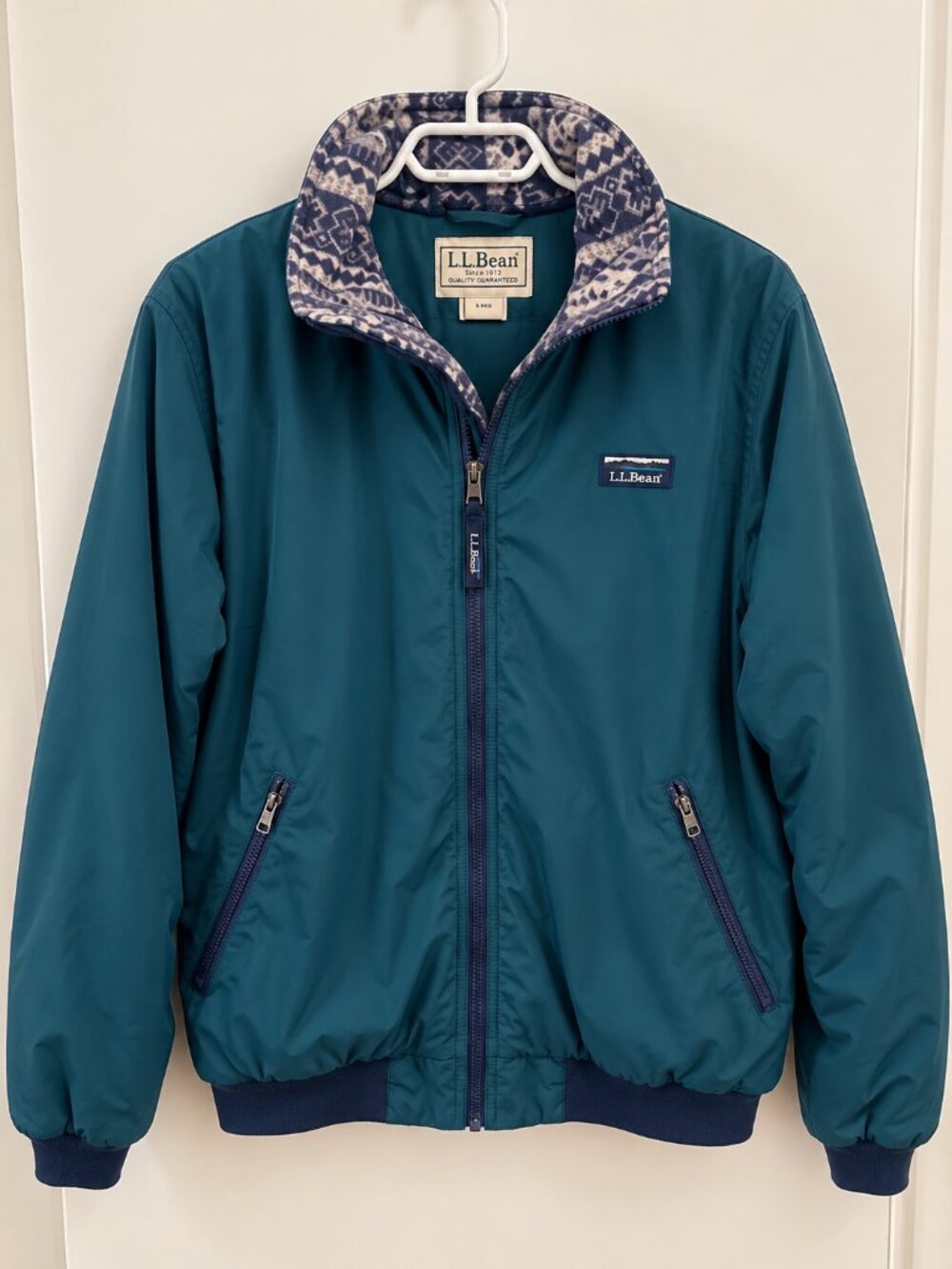 Vintage L.L.Bean Teal Insulated Jacket